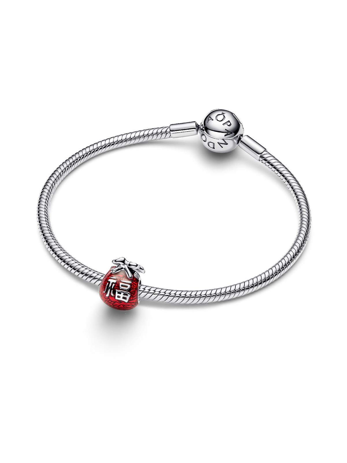 Lucky Bag Charm - Sterling silver