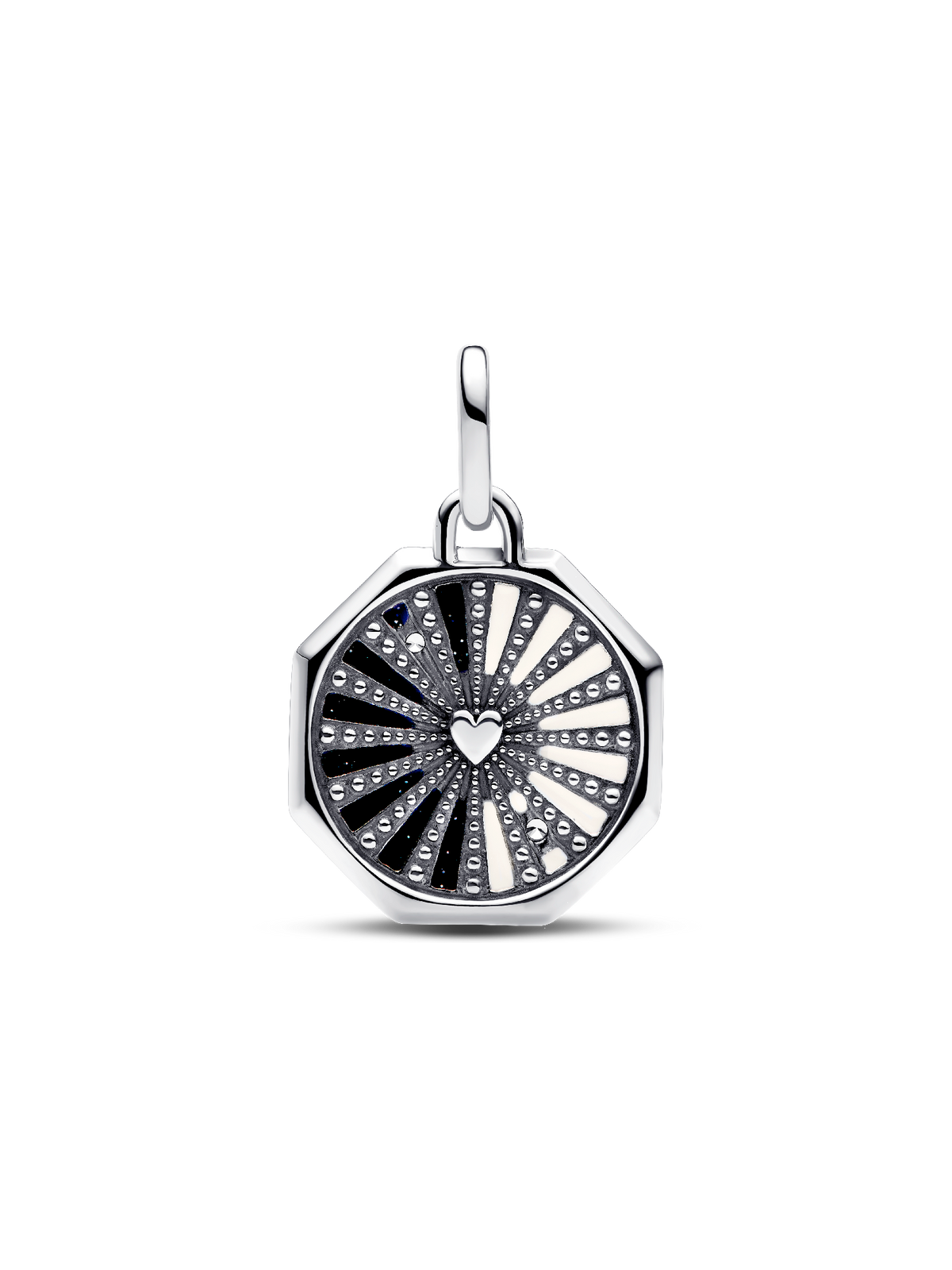 FINAL SALE - Yin & Yang Dangle Charm - Sterling silver