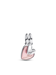 Splittable Mother & Daughter Dangle Charm - Sterling silver