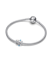 Openwork Fish Charm - Sterling silver