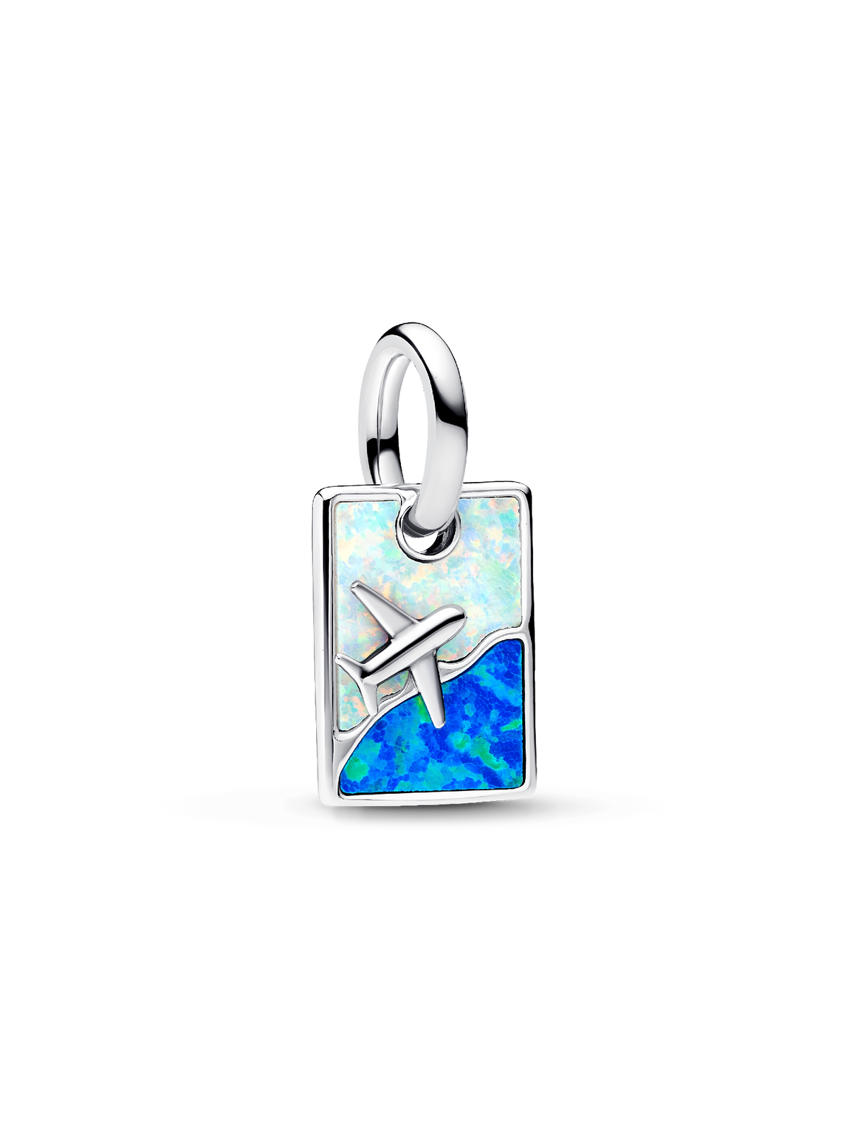 Travel Dangle Charm - Sterling silver