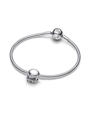 Football Helmet Charm - Sterling silver