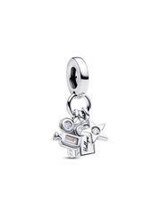 Hollywood Symbols Dangle Charm - Sterling silver