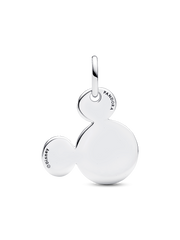 Disney Mickey Mouse Engravable Dangle Charm - Sterling silver
