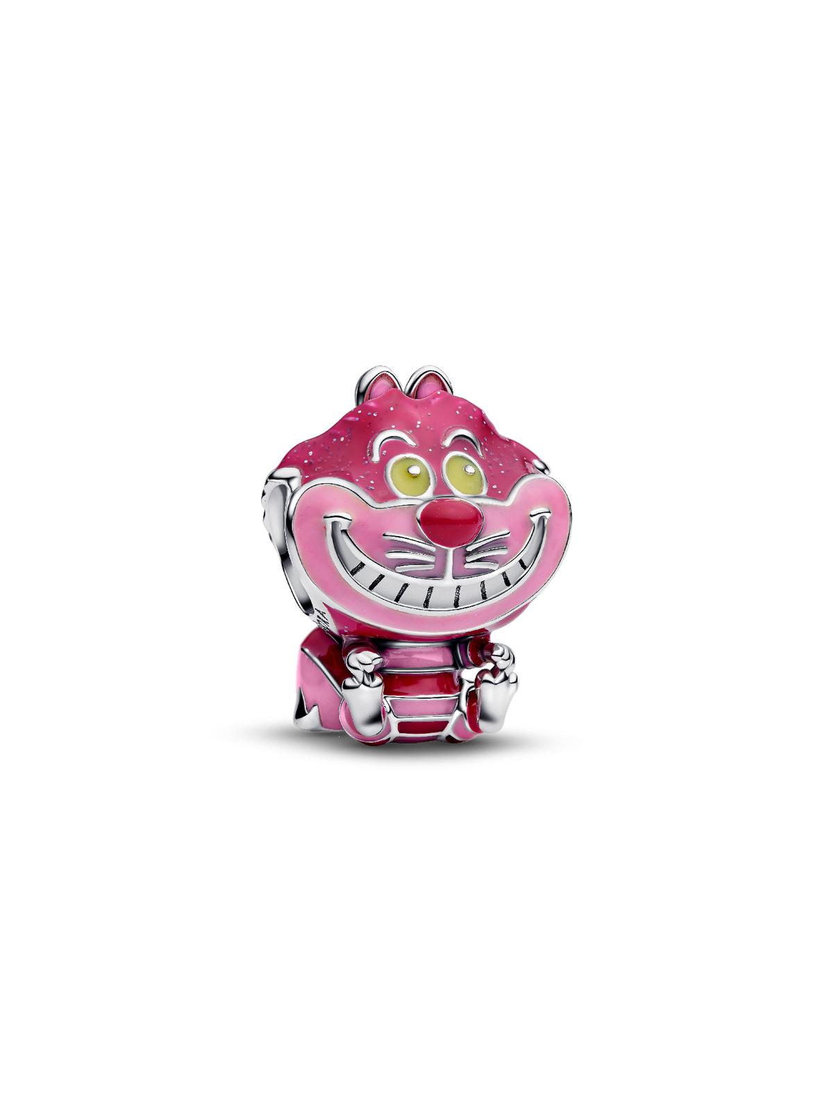 Disney Alice in Wonderland Cheshire Cat Charm - Sterling silver