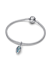 Openable Glow-in-the-dark Coffin Charm - Sterling silver