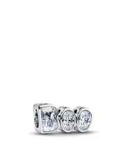 BOO Glow-in-the-dark Charm - Sterling silver