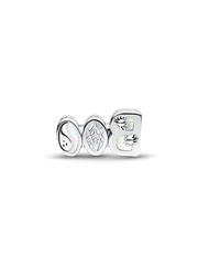 BOO Glow-in-the-dark Charm - Sterling silver