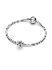 Snowflake Charm - Sterling silver