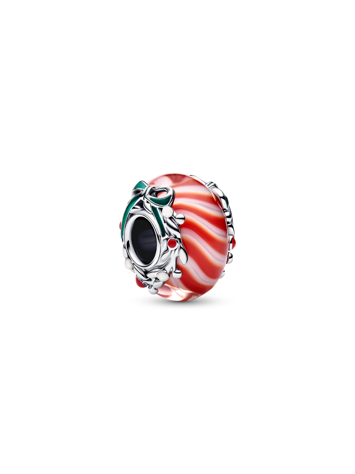 Candy Murano Glass Charm - Sterling silver