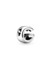 Letter G Alphabet Charm - Sterling silver