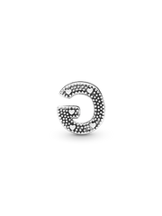 Letter G Alphabet Charm - Sterling silver