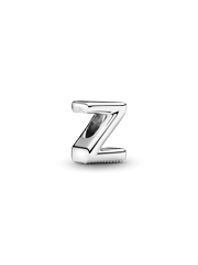 Letter Z Alphabet Charm - Sterling silver