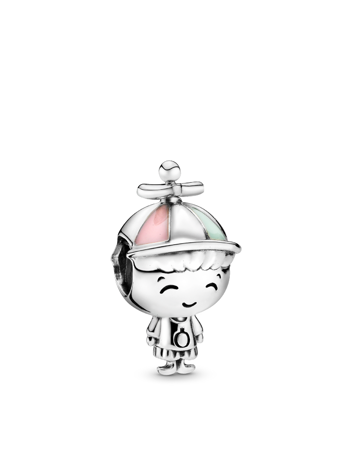 Little Boy Charm - Sterling silver