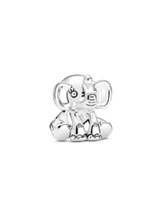 Ellie the Elephant Charm - Sterling silver