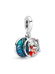 Disney Lilo & Stitch Family Dangle Charm - Sterling silver