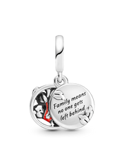 Disney Lilo & Stitch Family Dangle Charm - Sterling silver