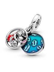 Disney Lilo & Stitch Family Dangle Charm - Sterling silver