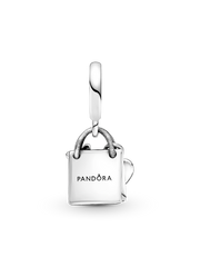 Pandora Shopping Bag Dangle Charm - Sterling silver