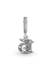 15th Birthday Dangle Charm - Sterling silver