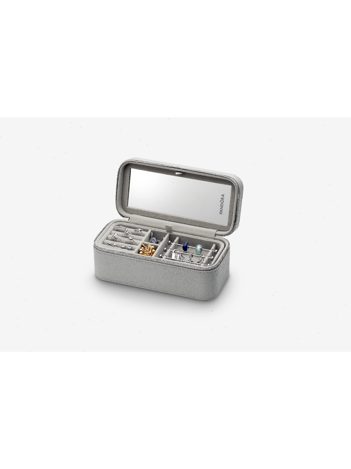 Grey Small Jewelry Box - No metal