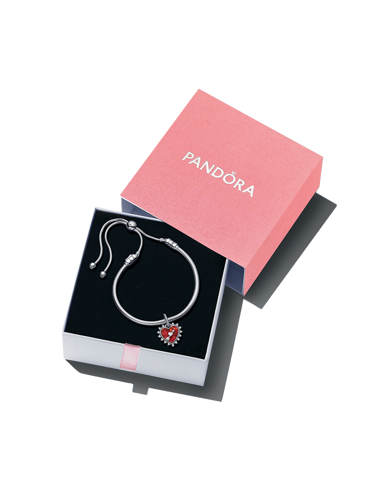 Arrow Heart Bracelet Set - Sterling silver