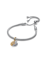 Sun & Moon Shareable Bracelet Gift Set - Sterling silver