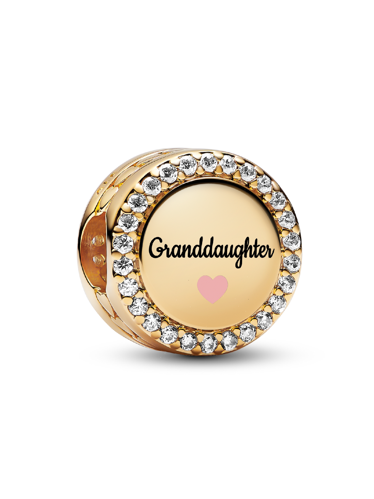 Granddaughter Charm - 14k gold plating