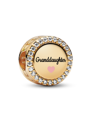 Granddaughter Charm - 14k gold plating