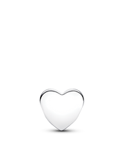 Dog Mom Heart Charm - Sterling silver