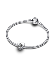 Bless Your Heart Charm - Sterling silver