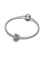 Maryland Heart Charm - Sterling silver