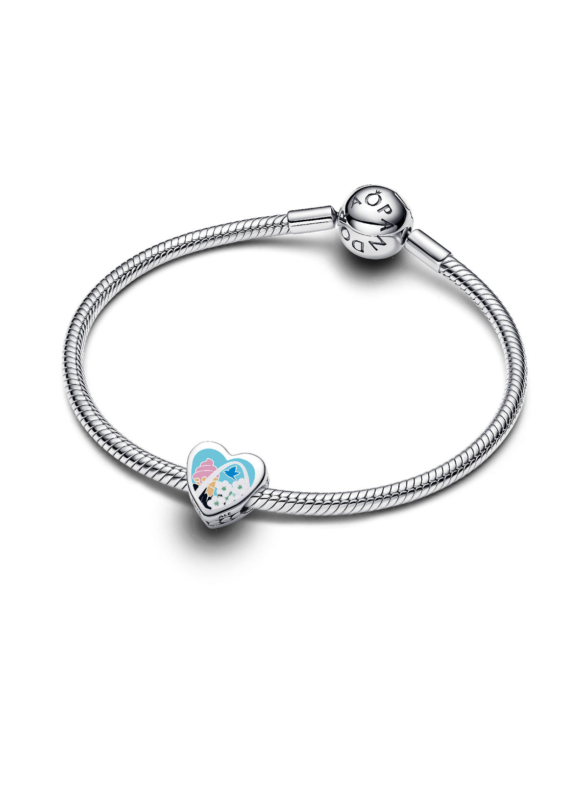 Missouri Heart Charm - Sterling silver