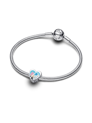 Missouri Heart Charm - Sterling silver