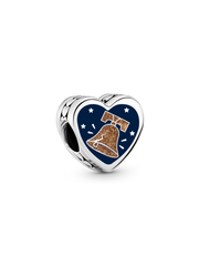 Pennsylvania Heart Charm - Sterling silver