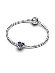 Pennsylvania Heart Charm - Sterling silver