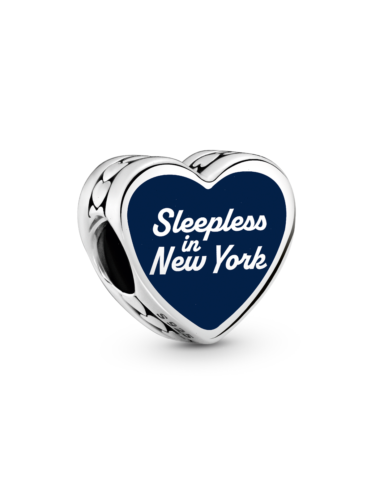 Sleepless in New York Charm - Sterling silver