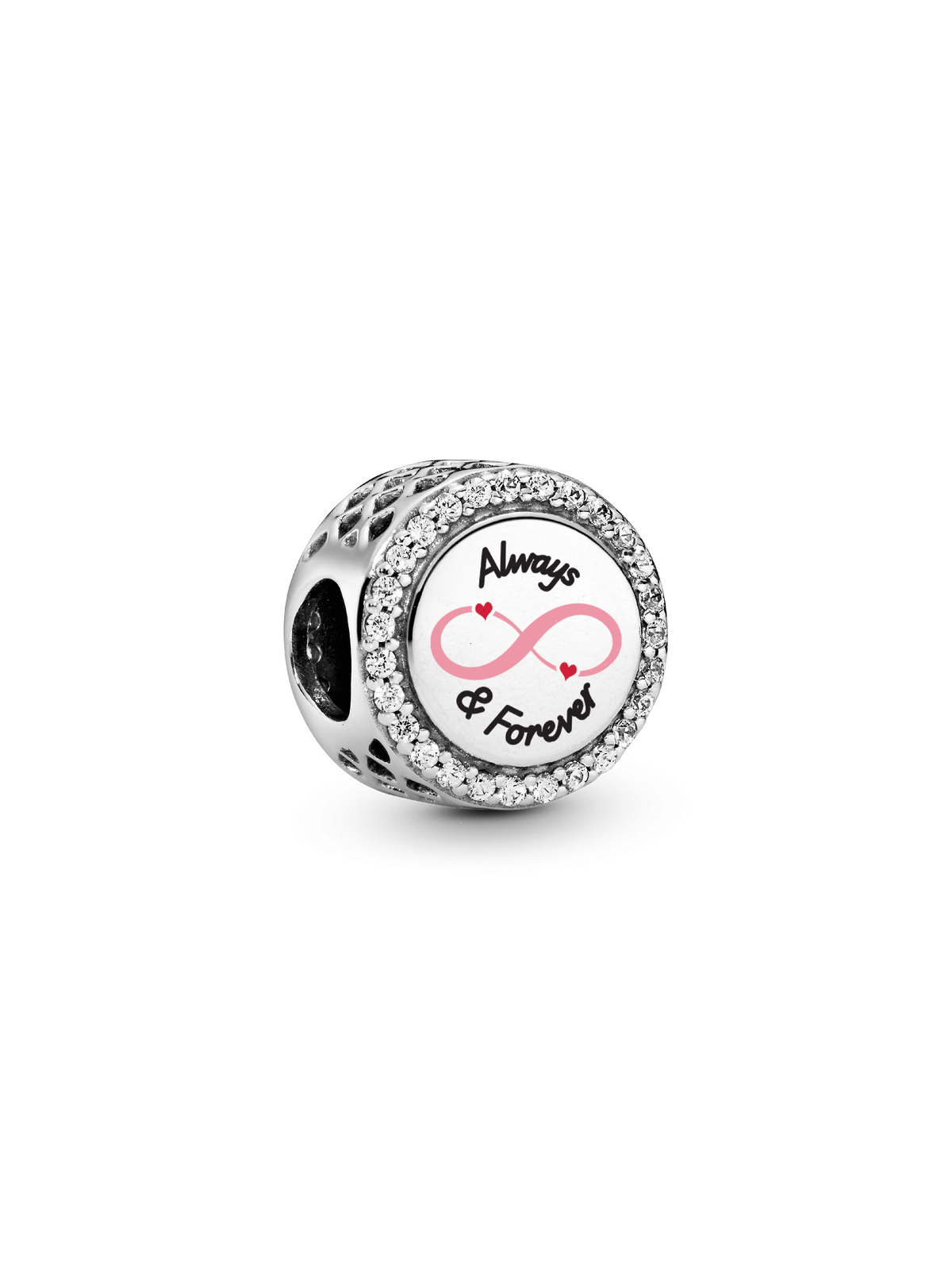 Always & Forever Charm - Sterling silver