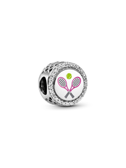 Tennis Charm - Sterling silver