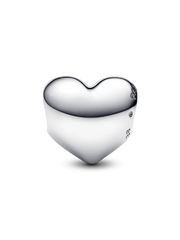 Engravable You're My Person Heart Charm - Sterling silver