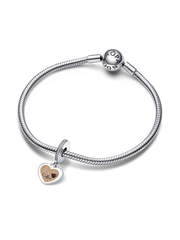 But First Coffee Dangle Charm - Sterling silver