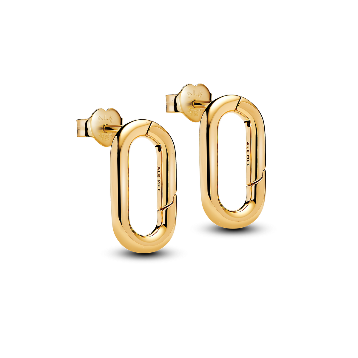 Openable Stud Earrings - 14k gold plating