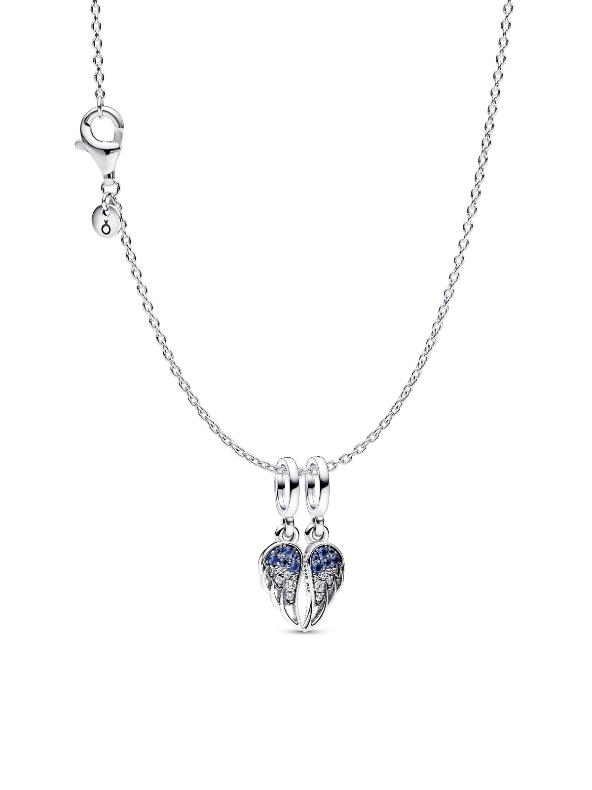 Daniela's Guardian  Charm Necklace Set - Sterling silver