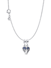 Daniela's Guardian  Charm Necklace Set - Sterling silver