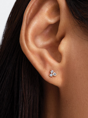 Pandora Era Lab-Grown Diamond Cluster Stud Earrings - 0.19 ct TW, 14k gold