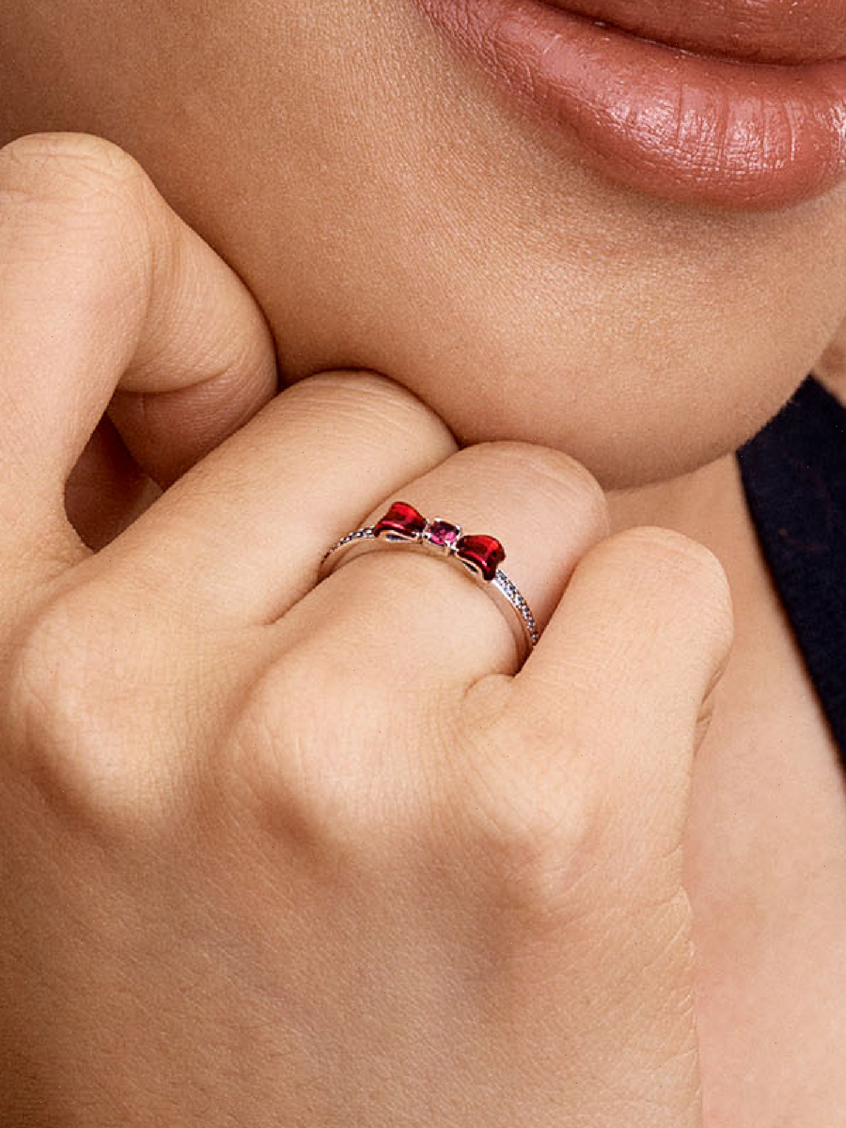 Disney Princess Snow White Bow Ring - Sterling silver