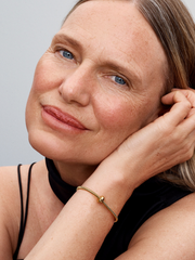 Round Clip Charm - 14k gold plating