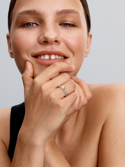 Disney Princess Ariel Shell Treated Freshwater Cultured Pearl Ring - Sterling silver