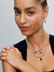 FINAL SALE - Yin & Yang Dangle Charm - Sterling silver