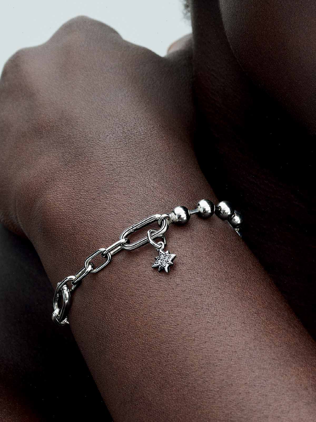 Star Mini Dangle Charm - Sterling silver